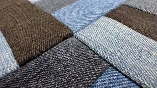 Sewing from jeans! DIY! Denim! Upcycling!