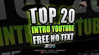Top Free 2D intro template No text for youtube channel