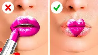 اختبار خدع المكياج على تيك توك || مشاكل الفتيات اليومية! مواقف مضحكة بواسطة