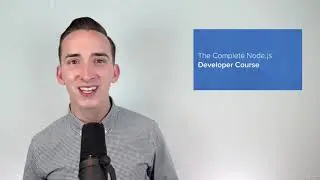 Section Intro [The Complete Node.js Developer Course (3rd Edition) 2021]