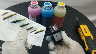 Pasos para recargar los cartuchos Canon CL-31 Tricolor
