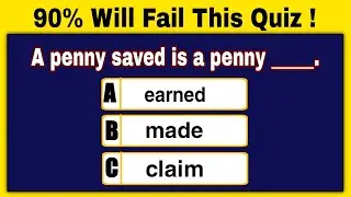 CAN YOU COMPLETE THESE 10 FAMOUS PROVERBS? | Proverb Quiz Part- 10 | 360 thinking