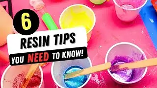 6 EPOXY RESIN Tips you NEED to know BEFORE you open the box! | Resin for beginners | DIY Crafts