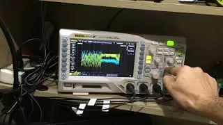 My name on my oscilloscope...