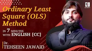 Econometrics # 3 :Ordinary Least Square (OLS) Method - Urdu / Hindi / English [CC]