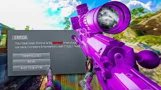 My Aggressive Sniping got me BANNED on Black Ops 6 😭