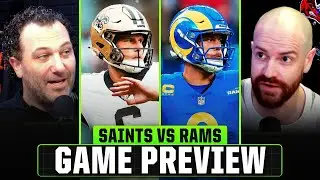 Saints vs Rams FULL Preview + Predictions