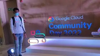 Google Cloud Community Day 2022  vlog||Google Developers||Shams Aarize