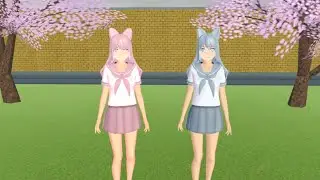 Cabelo da sua personagem totalmente rosa 💁🏻‍♀️💕 // Sakura School Simulator 🌸