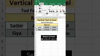 Vertical Text in 