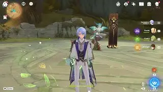 Ayato vs Dendro Cube Boss (Genshin Impact)