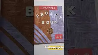 Diy Project book decoration #Diy #Projectbook #Shorts #viral