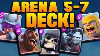 Clash Royale Best Spawner Deck For Arena 5-7 Push