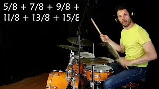 Odd Drum Solo...like...REALLY ODD!