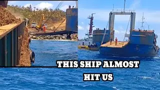 Muntik Ng Bumangga. Near Miss Ship Maneuvering.