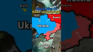 Actual Map Of Russo-Ukrainian War 31 August 2024