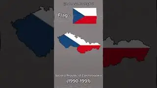 Evolution of Czech Republic 🇨🇿 Part 2 #history #edit #geography #mapping #viral #country #shorts