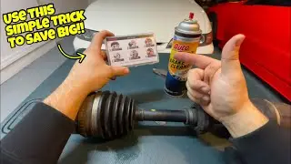 How to fix your CV Axle for under $5!