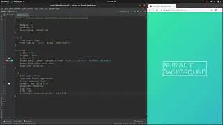 Pure CSS Animated Gradient Background _ HTML and CSS Tutorial - 