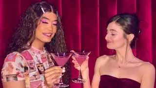 Femme Crossdresser in public with Girlfriend