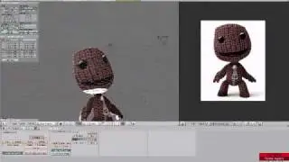 sackboy - blender modeling timelapse