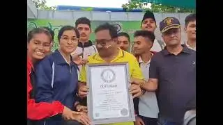 हरयाली तीज पे 3000 पौधे 3 मिनट्स में लगाने का एशिया रिकॉर्ड