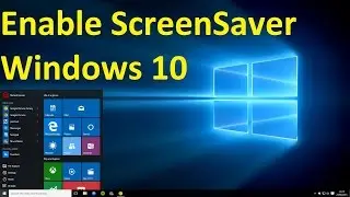 how to set screen saver in windows 10
