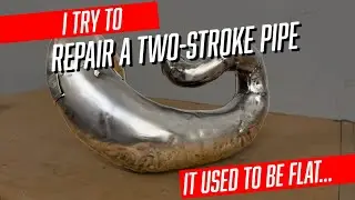How To Repair a Destroyed Two-Stroke Pipe