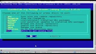 Sbopkg - Resolvendo dependências no slackware.