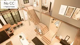 The Sims 4 | 1 Pack Modern Farmhouse | No CC | Stop Motion Speedbuild