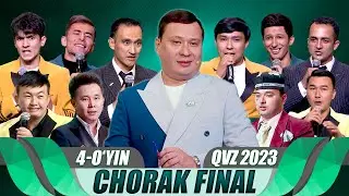QVZ 2023 | OLIY LIGA | CHORAK FINAL | 4-O'YIN