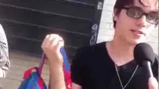 Spider Man,Turn Off The Dark auditions in New York.