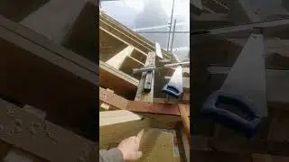 easy way of cutting hips in #construction #carpentry