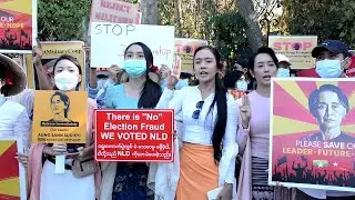 ႐ုပ္ရွင္သ႐ုပ္ေဆာင္မ်ား၊ MRTV 4 ဇာတ္လမ္းတြဲ သ႐ုပ္ေဆာင္မ်ား ပါ၀င္ဆႏၵျပ