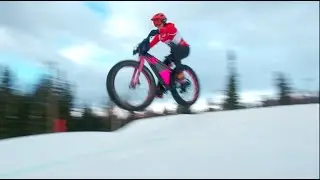 Fat Bike Cross Downhill Race, Shot with FUJIFILM Cameras w/ SmallRig Cage, Handle & Atomos Ninja V
