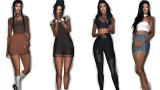 INSTAGRAM BADDIE LOOBOK | SIMS 4 CREATE A SIM & 30+ CC LINKS |