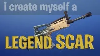 Fortnite PVE 4.2 // Aus einer grauen Waffe eine legend Scar machen