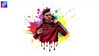 Splatter Effect Picsart | PicsArt Dripping effect |  Splash Effect Picsart  | Dripping Edit Picsart