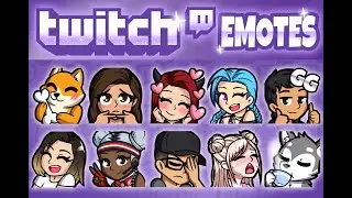 I Will Create Custom Twitch Emotes and Sub Badges - Twitch Sub Badge Maker