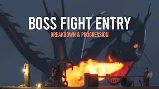 Boss Fight Entry Breakdown & Progression (Fisherman vs. Hydra)