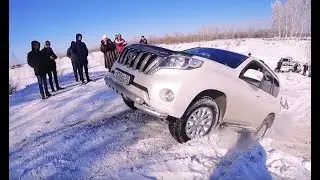 PRADO Против AUDI и SUBARU, Мега-Битва!