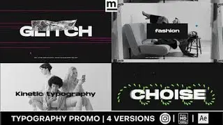 After Effects Template | Dynamic Glitch Promo
