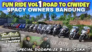 FUN RIDE VOL 1 - SPACY OWNERS BANDUNG x SOLO RIDER JKT ROAD TO CIWIDEY