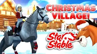 Exploring the Christmas Village! 🎄 - Let's Play Star Stable