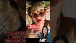 Taylor Swift Teases NEW Lyrics From 1989 (Taylor’s Version)!
