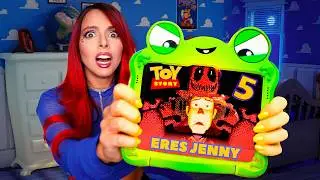 I tried the CURSED TOYSTORY.EXE GAME and LILYPAD HACKED ME!!⚠️🟢 *terrifying*☠️
