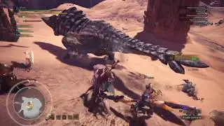 Monster Hunter World Beta | Misión Intermedia - Barroth (Sin Comentar) (Ps4)