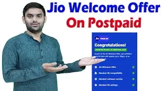 Jio True5G Welcome Offer For Postpaid Connection Validity Extend | Jio Welcome Offer Validity Extend