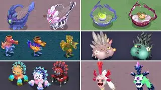 New Monsters 2025 Comparison | My Singing Monsters