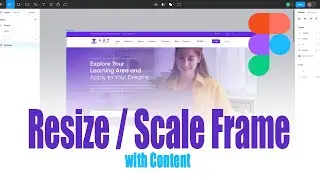 HOW TO SCALE THE UI IN FIGMA WITHOUT DISTORTING ANYTHING | FIGMA TUTORIAL